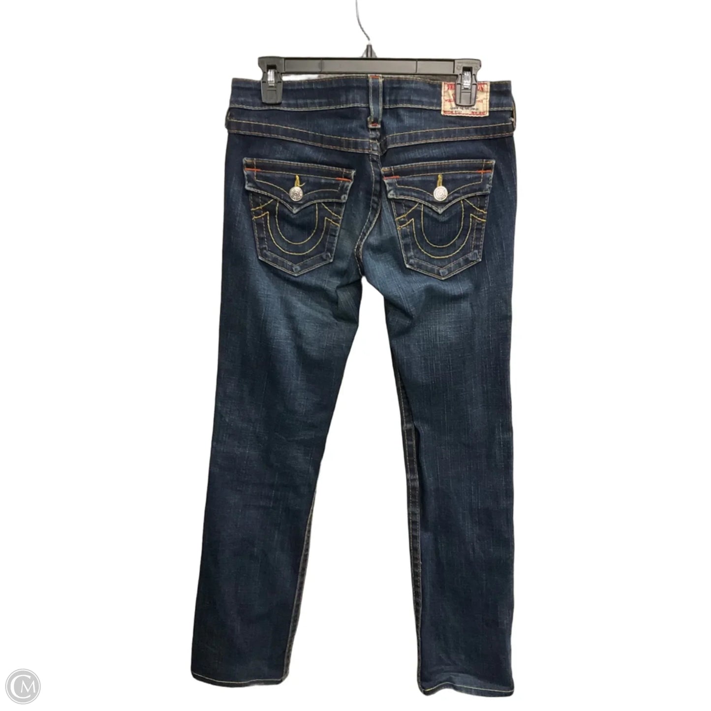Jeans Boot Cut By True Religion In Blue Denim, Size: 6