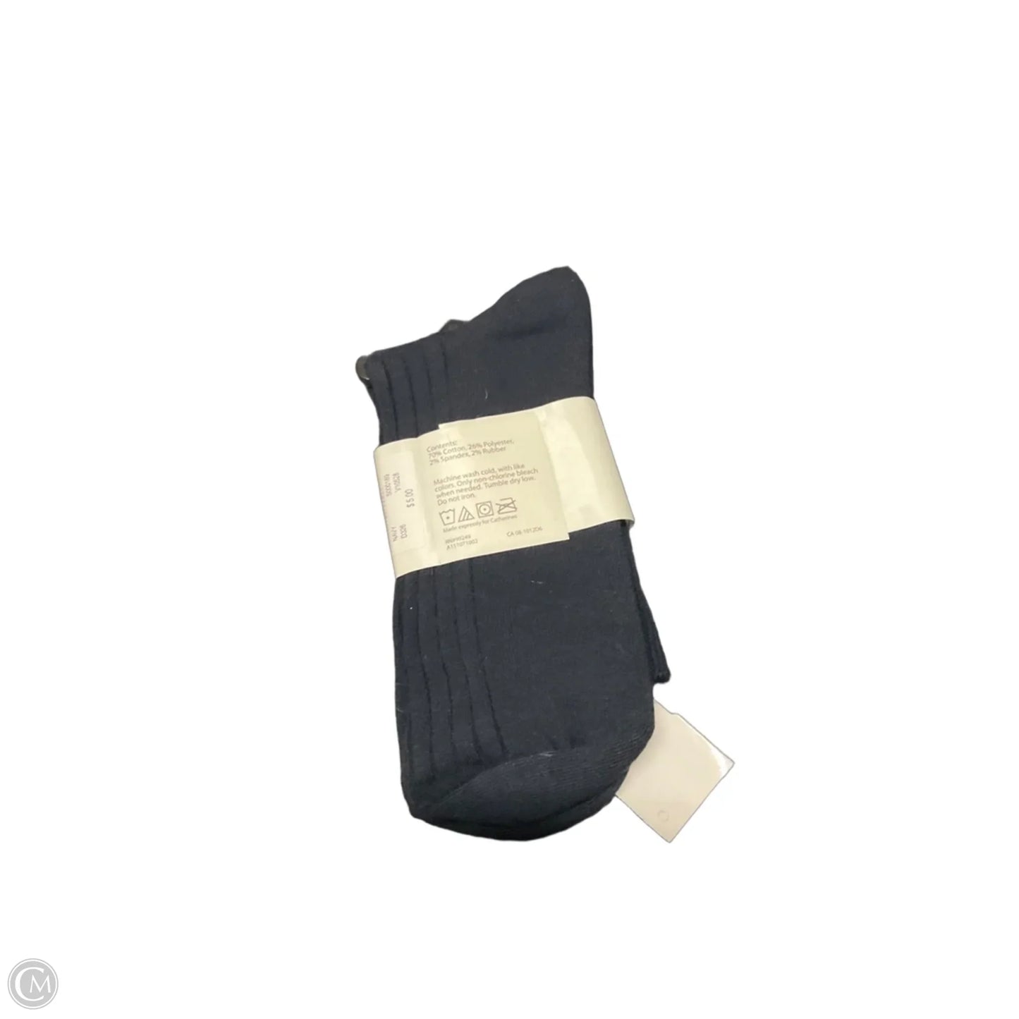 Socks By Liz And Me In Navy, Size: Osfm