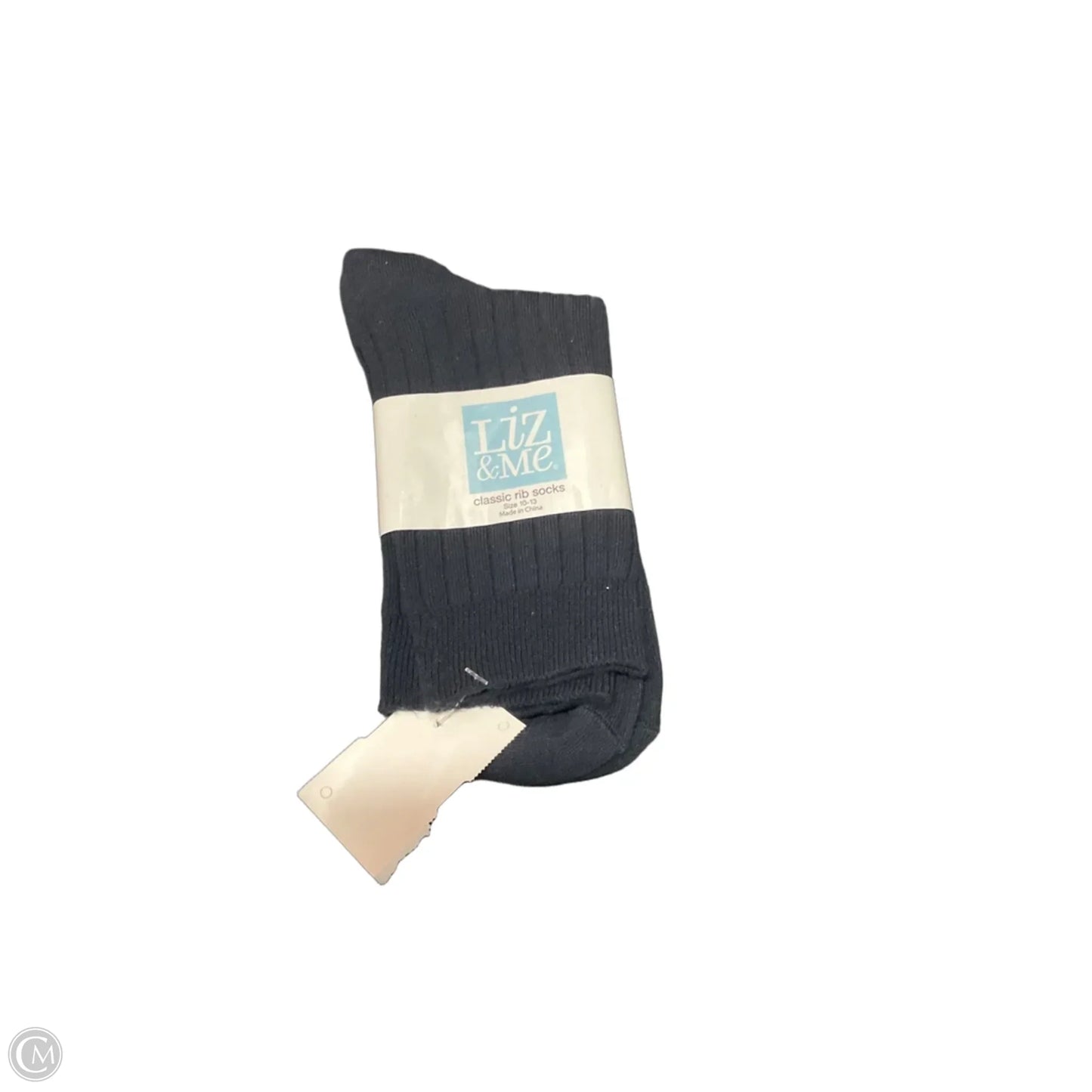 Socks By Liz And Me In Navy, Size: Osfm