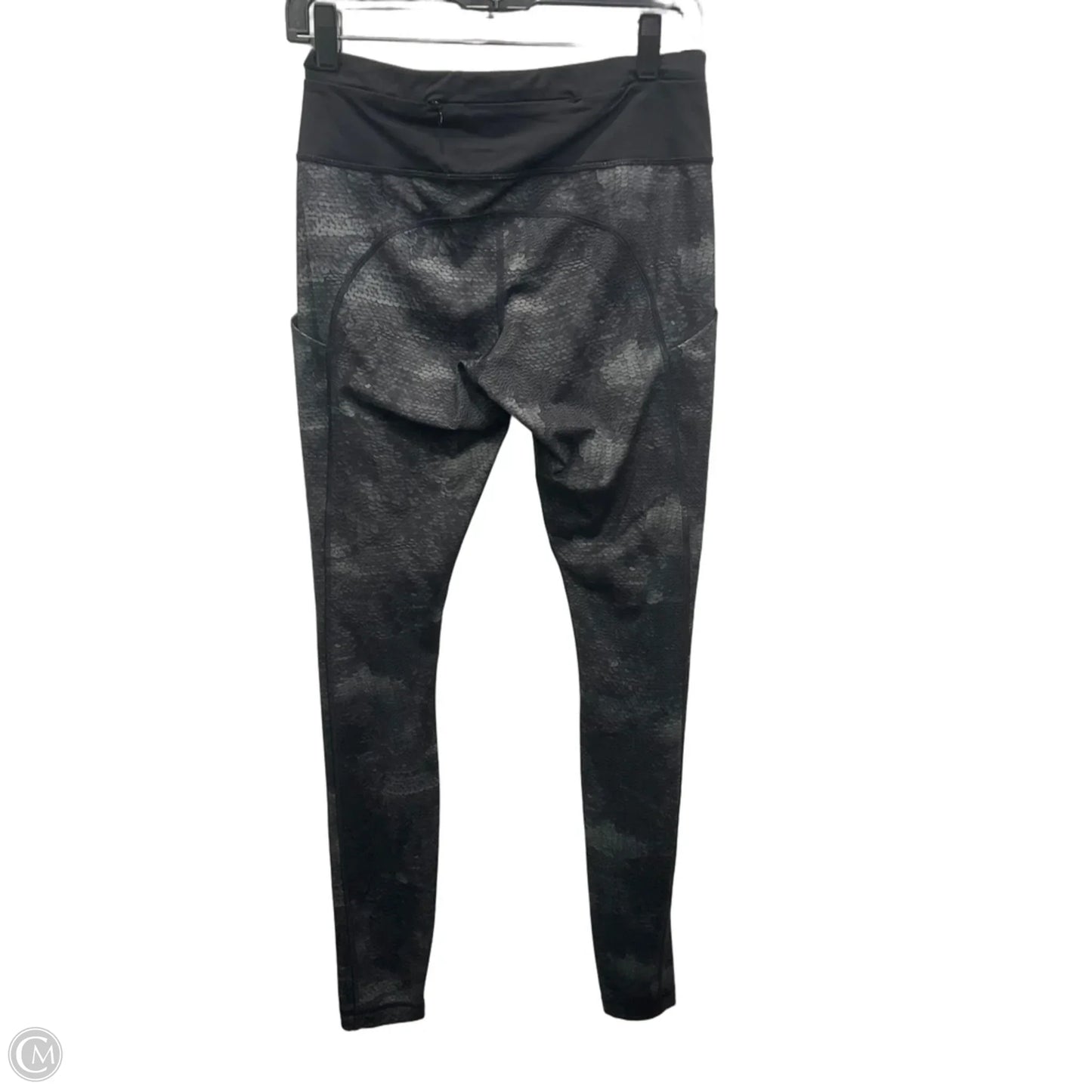 Athletic Leggings By Lululemon In Grey, Size: S