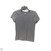 Top Short Sleeve Basic By Gap In Navy, Size: Xs