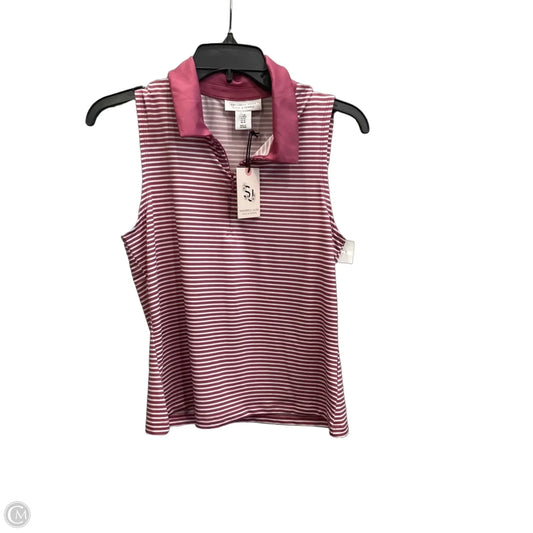 Top Sleeveless By Sincerely Jules In Striped Pattern, Size: M