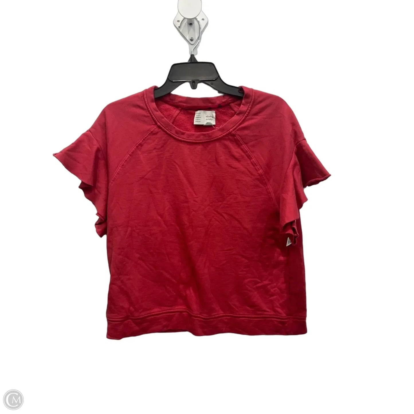 Top Short Sleeve By Saturday/sunday In Red, Size: M