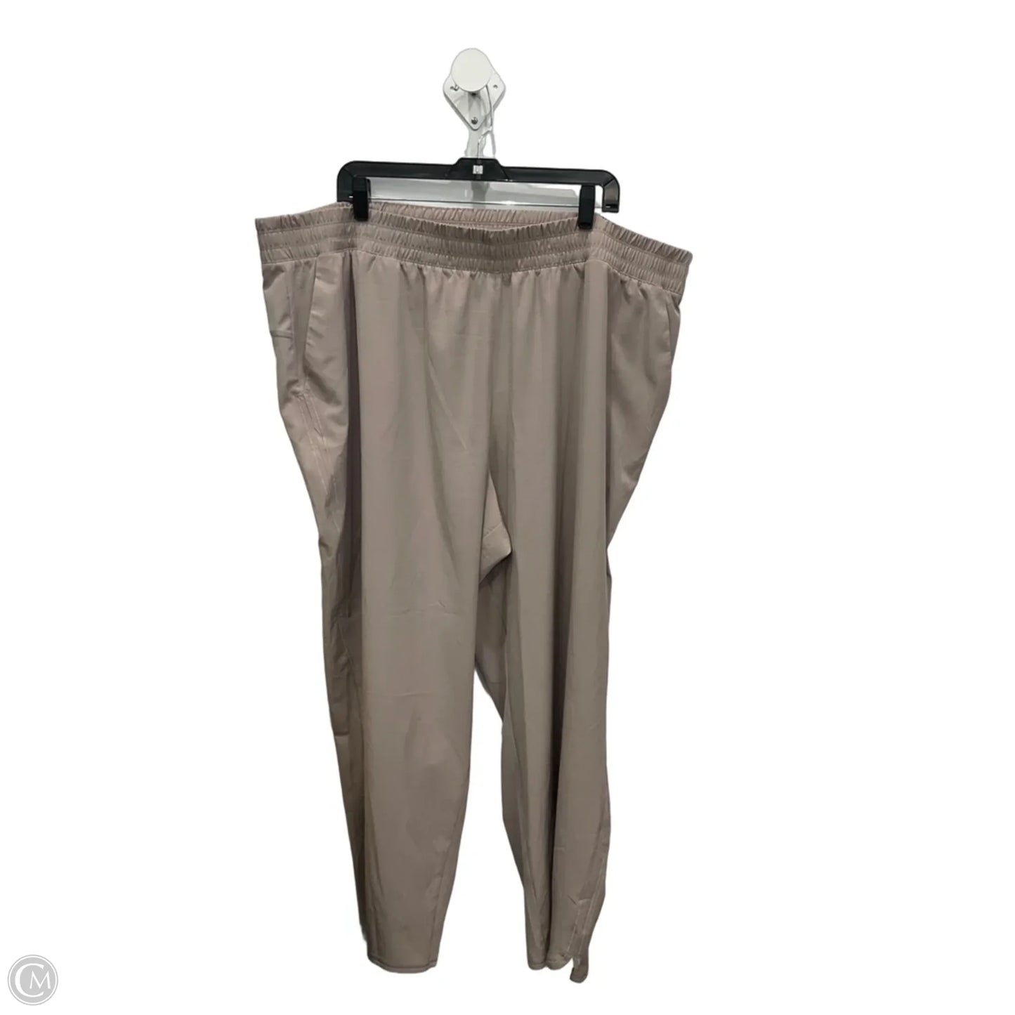 Athletic Pants By Calvin Klein In Tan, Size: 3x