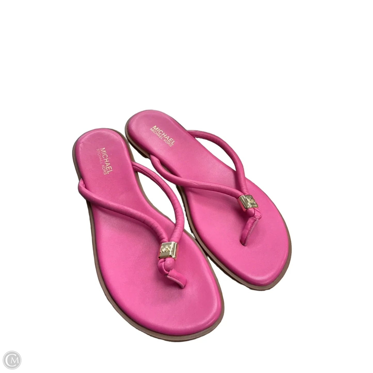 Sandals Flats By Michael By Michael Kors In Pink, Size: 6.5