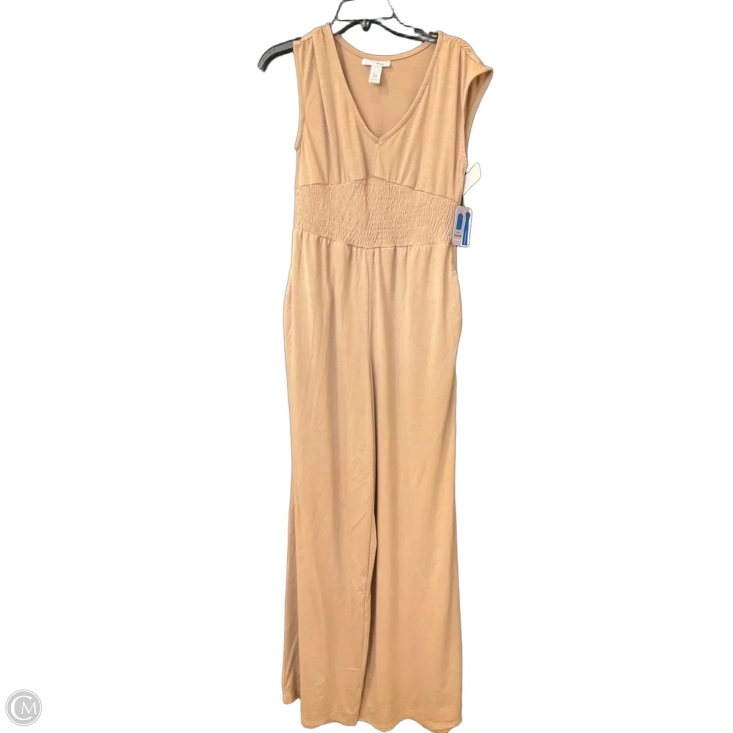 Jumpsuit By Just Be In Tan, Size: M