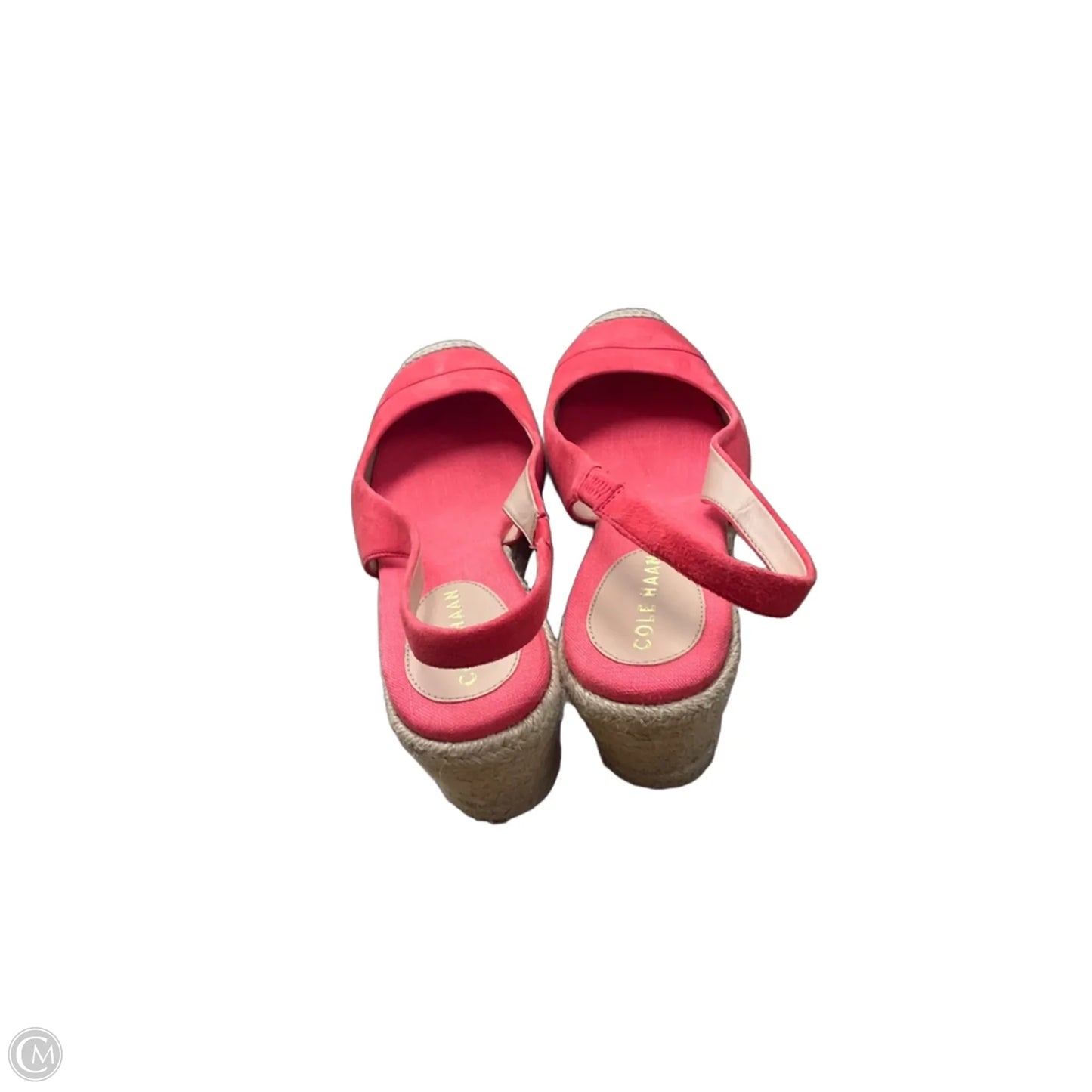 Shoes Heels Wedge By Cole-haan In Pink, Size: 10