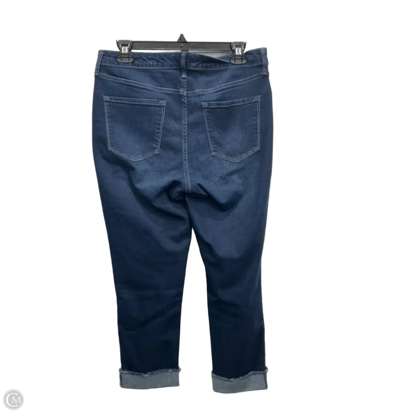 Jeans Cropped By Nine West In Blue Denim, Size: 10
