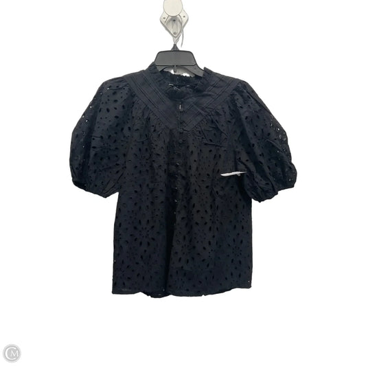 Top Short Sleeve By Prettygarden In Black, Size: S