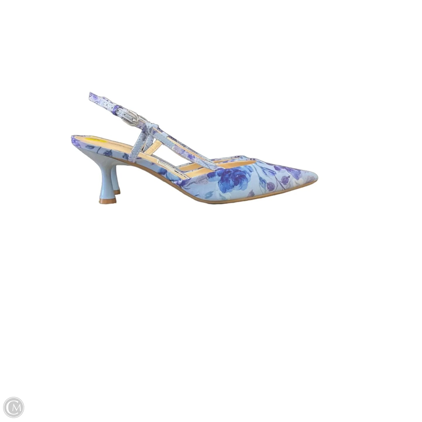 Shoes Heels Kitten By Nine West In Blue, Size: 9