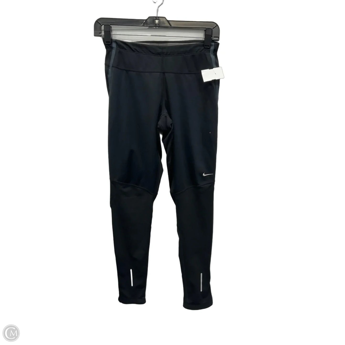 Athletic Leggings By Nike Apparel In Black, Size: Xs