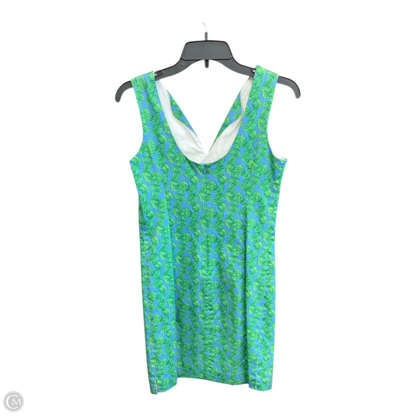 Dress Casual Short By Clothes Mentor In Blue & Green, Size: S