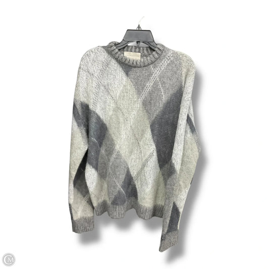 Sweater By Clothes Mentor In Ivory, Size: L