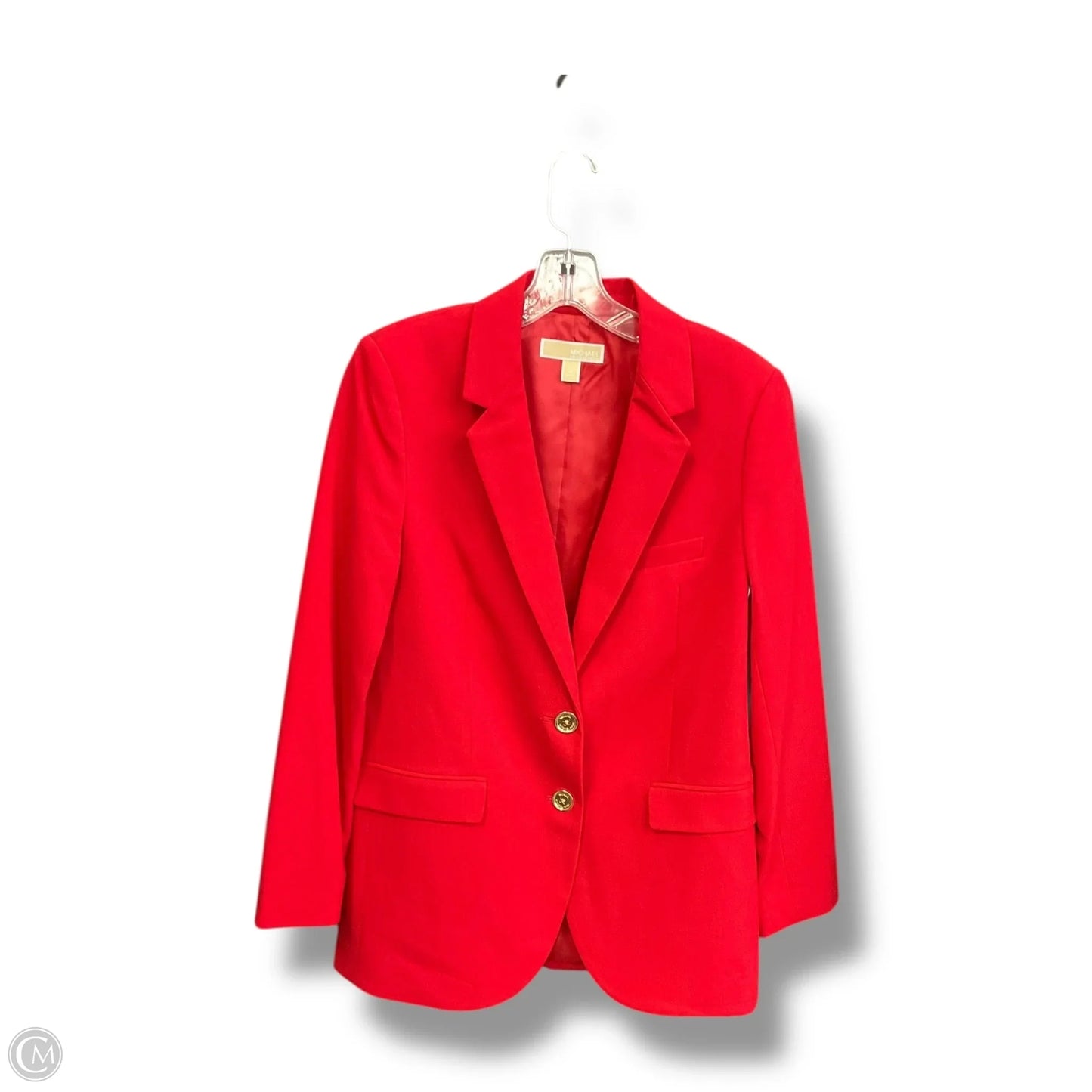 Blazer By Michael By Michael Kors In Red, Size: 4
