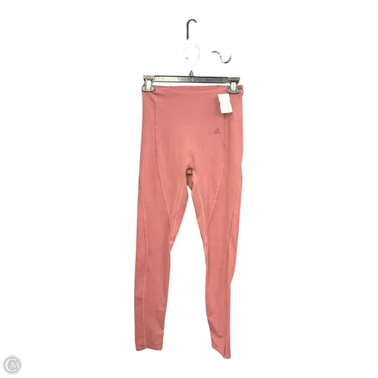 Athletic Leggings By Adidas In Mauve, Size: S