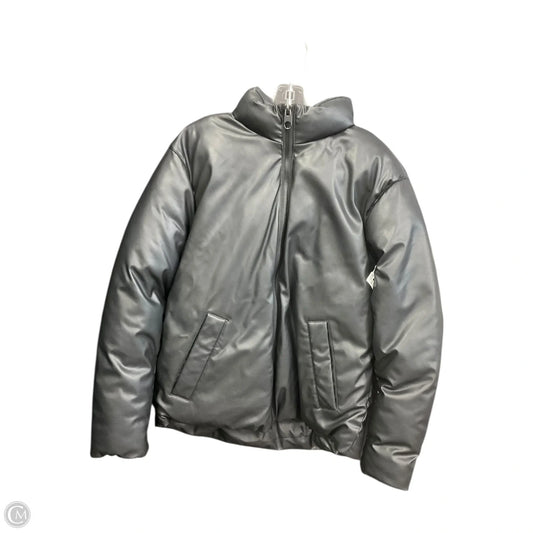 Coat Puffer & Quilted By Zara In Black, Size: L