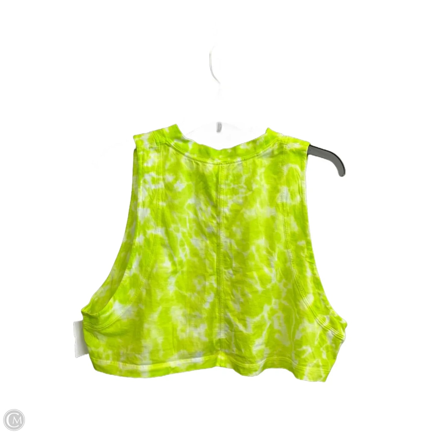 Athletic Tank Top By Lululemon In Green, Size: 8