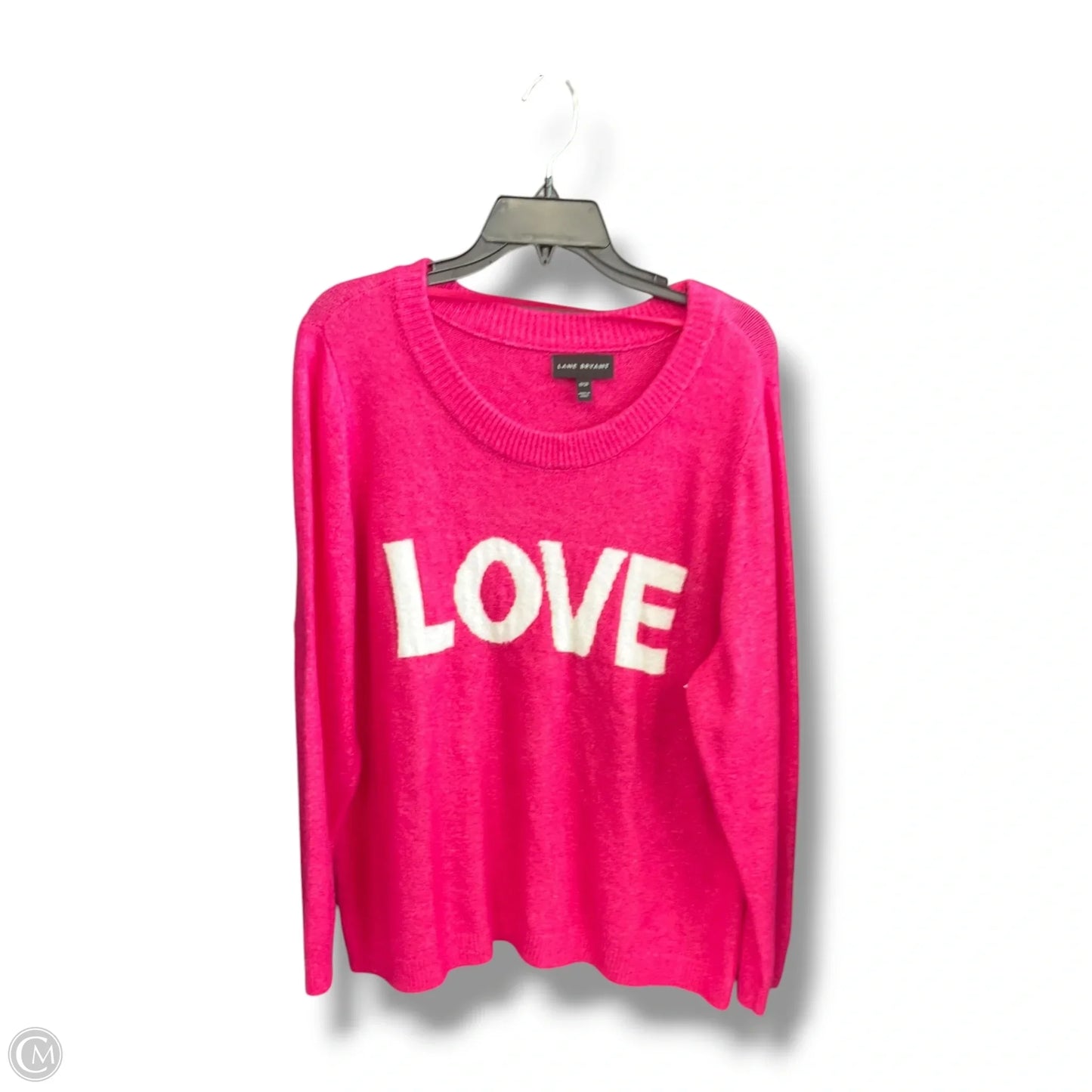 Sweater By Lane Bryant In Pink, Size: 2x