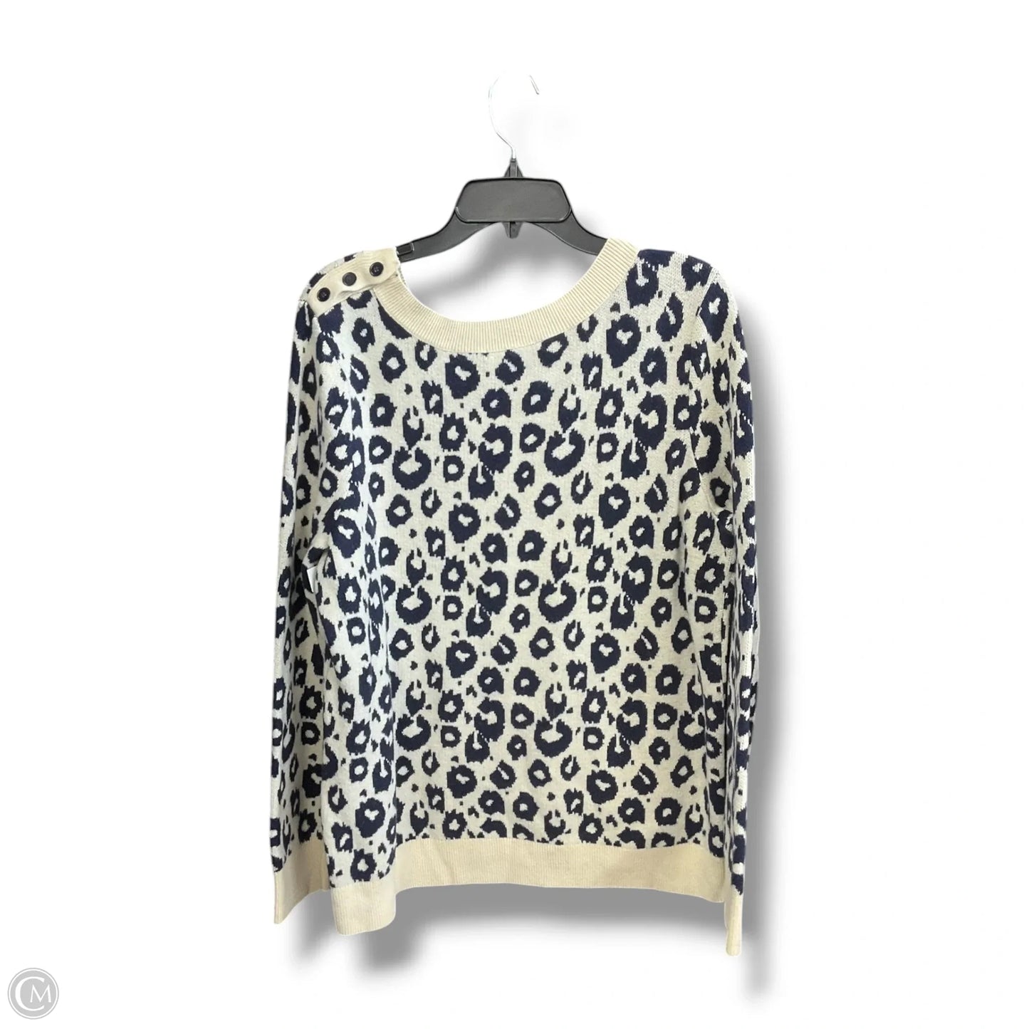 Sweater By Gap In Animal Print, Size: 2x