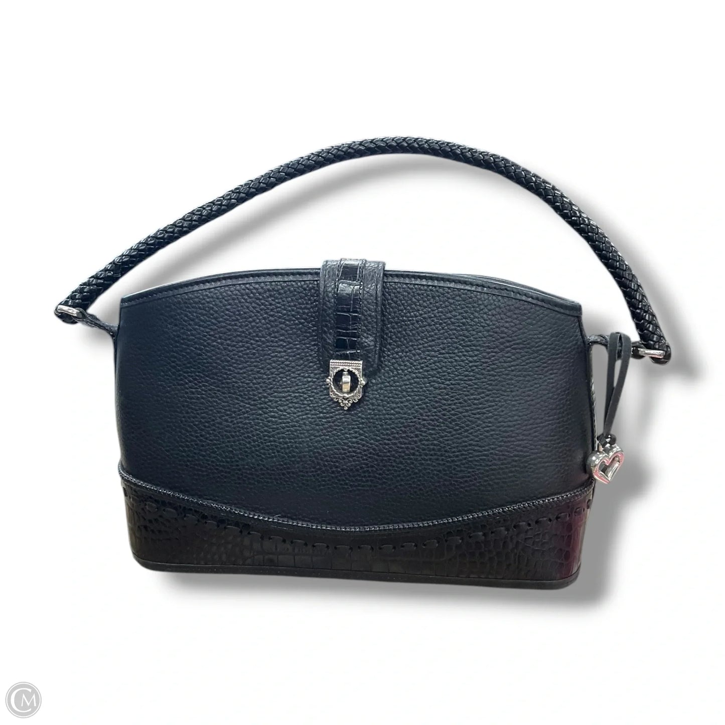 Handbag Leather By Brighton, Size: Medium