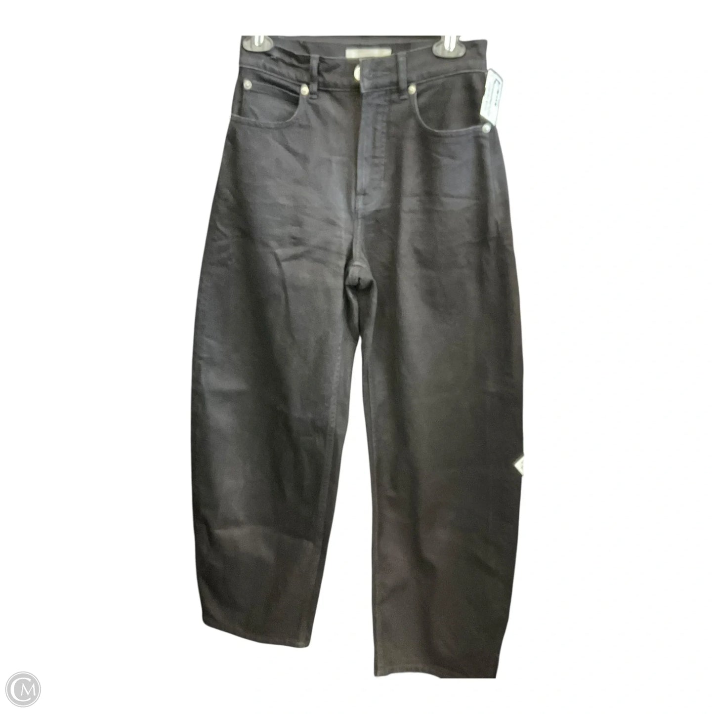 Jeans Wide Leg By Everlane In Black, Size: 0