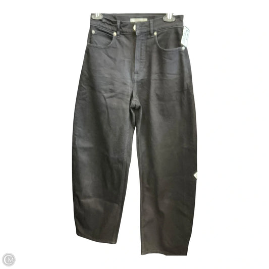 Jeans Wide Leg By Everlane In Black, Size: 0