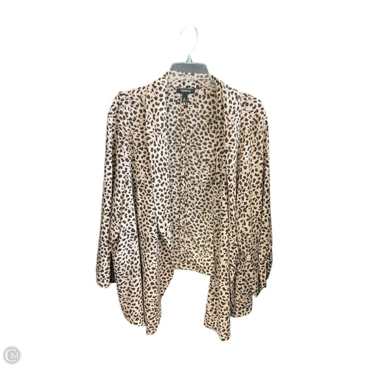 Top Long Sleeve By Torrid In Animal Print, Size: 4x