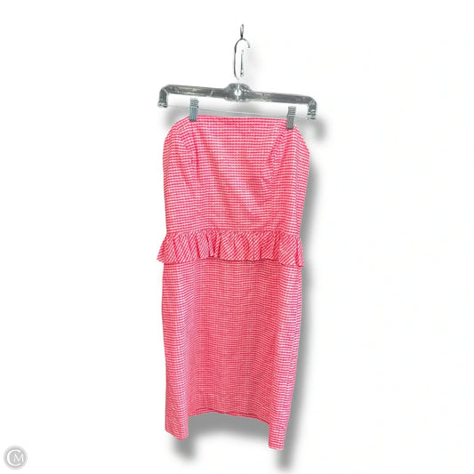 Dress Casual Short By Lilly Pulitzer In Hot Pink, Size: M