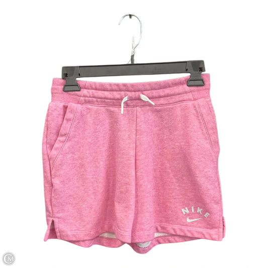 Athletic Shorts By Nike Apparel In Pink, Size: L