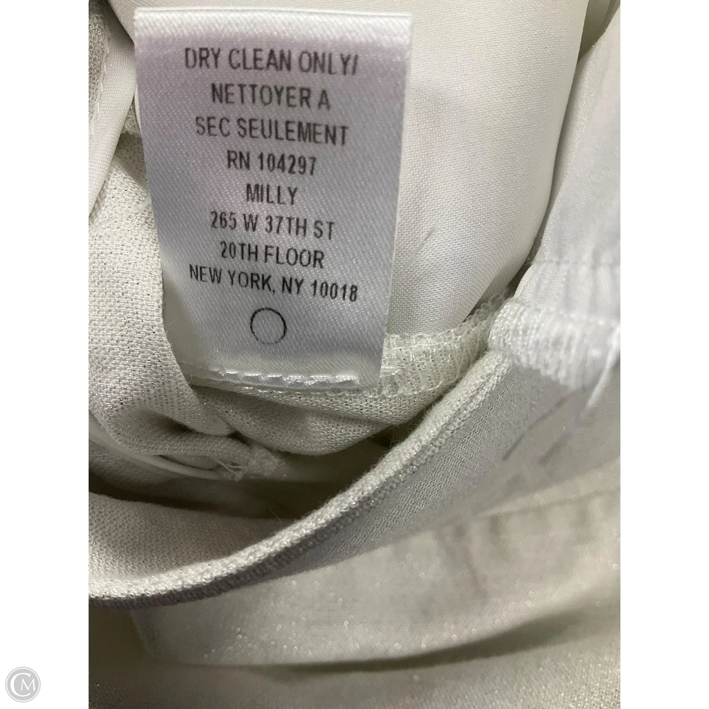 Shorts Designer By Milly In Ivory, Size: 8