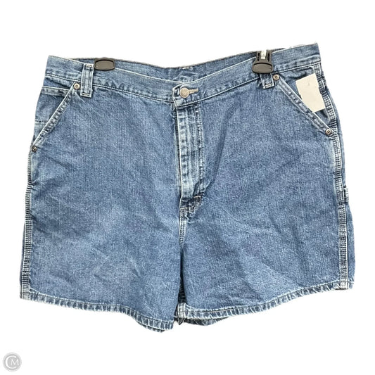 Shorts By Clothes Mentor In Blue Denim, Size: 18