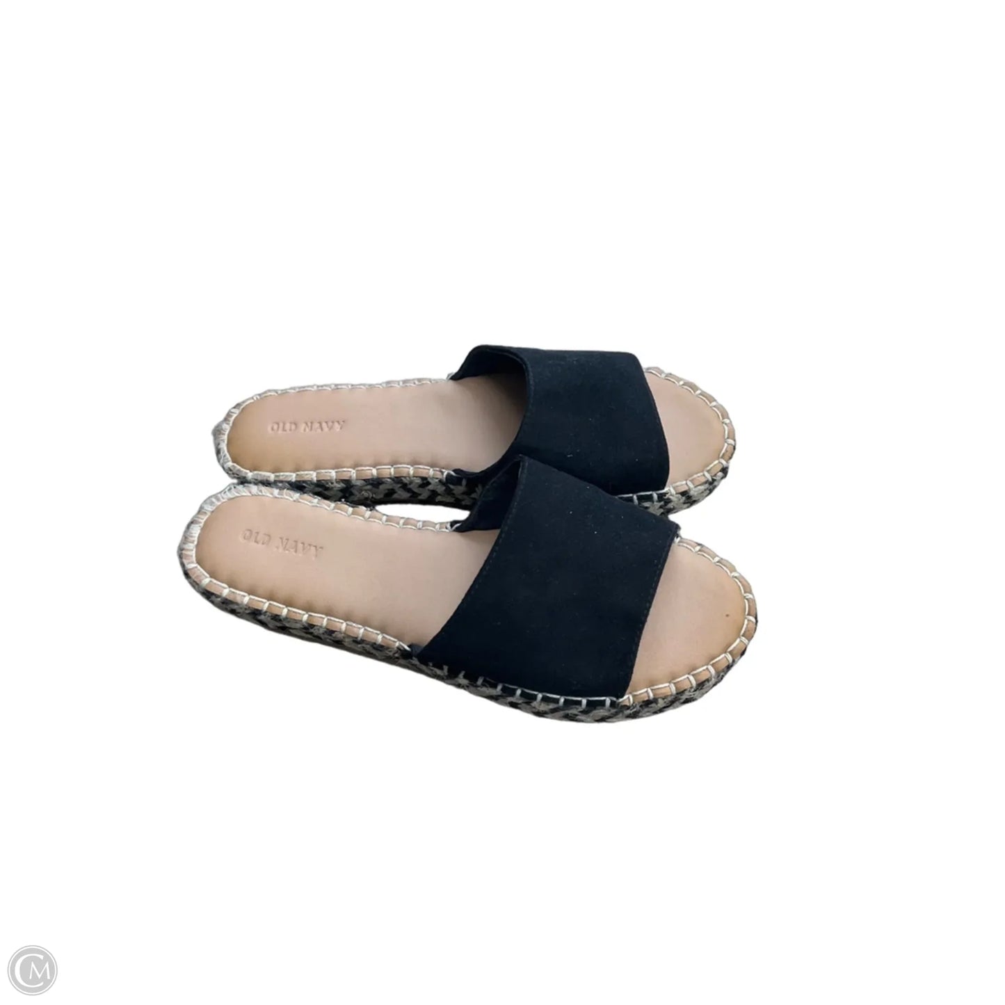 Sandals Flats By Old Navy In Black, Size: 9