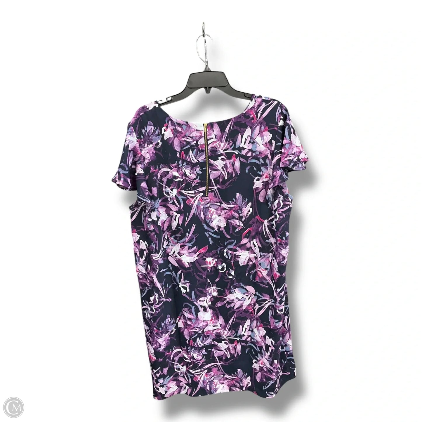 Dress Casual Midi By Rachel Zoe In Purple, Size: 1x