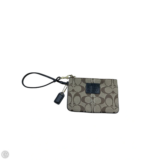 Wristlet Designer By Coach, Size: Small