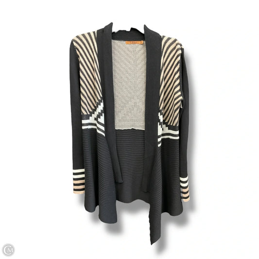 Cardigan By Belldini In Black & Cream, Size: S