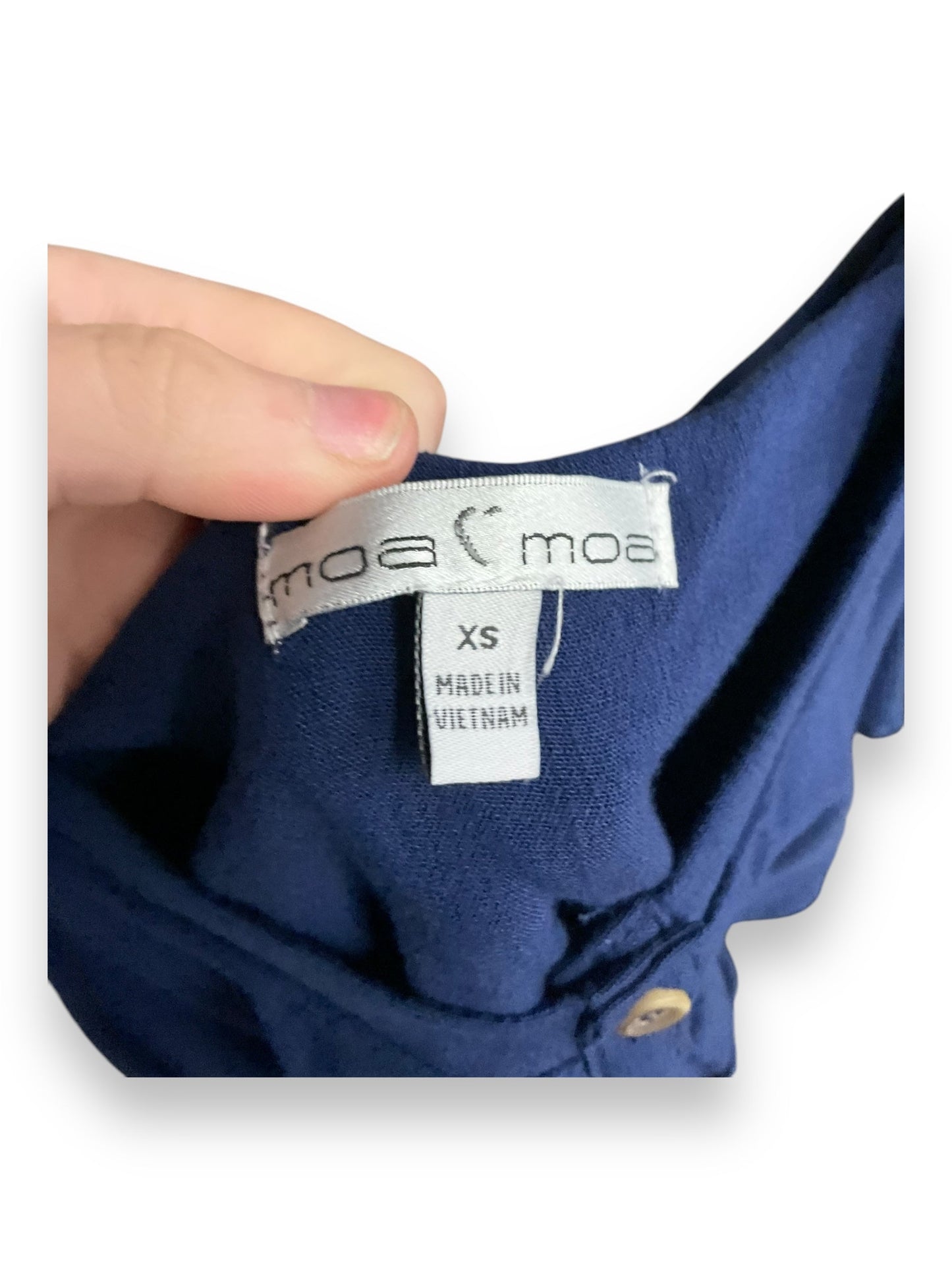 Top Short Sleeve By Moa Moa In Ombre Print, Size: Xs