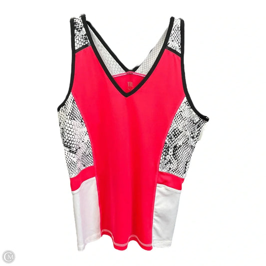 Athletic Tank Top By Tail In Multi-colored, Size: L
