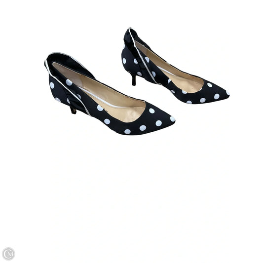 Shoes Heels Kitten By Cmc In Polkadot Pattern, Size: 6