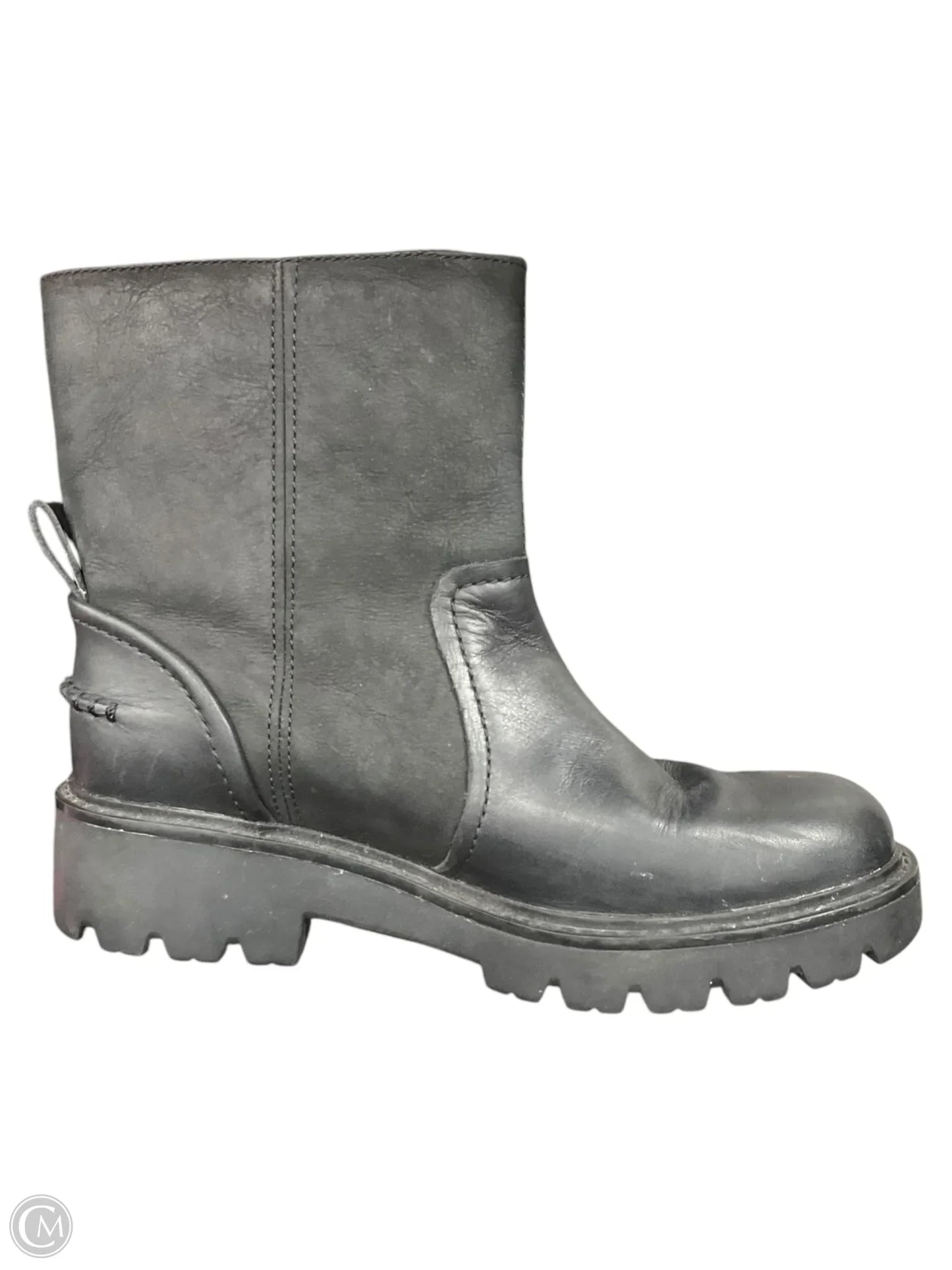 Boots Designer By Ugg In Black, Size: 6.5