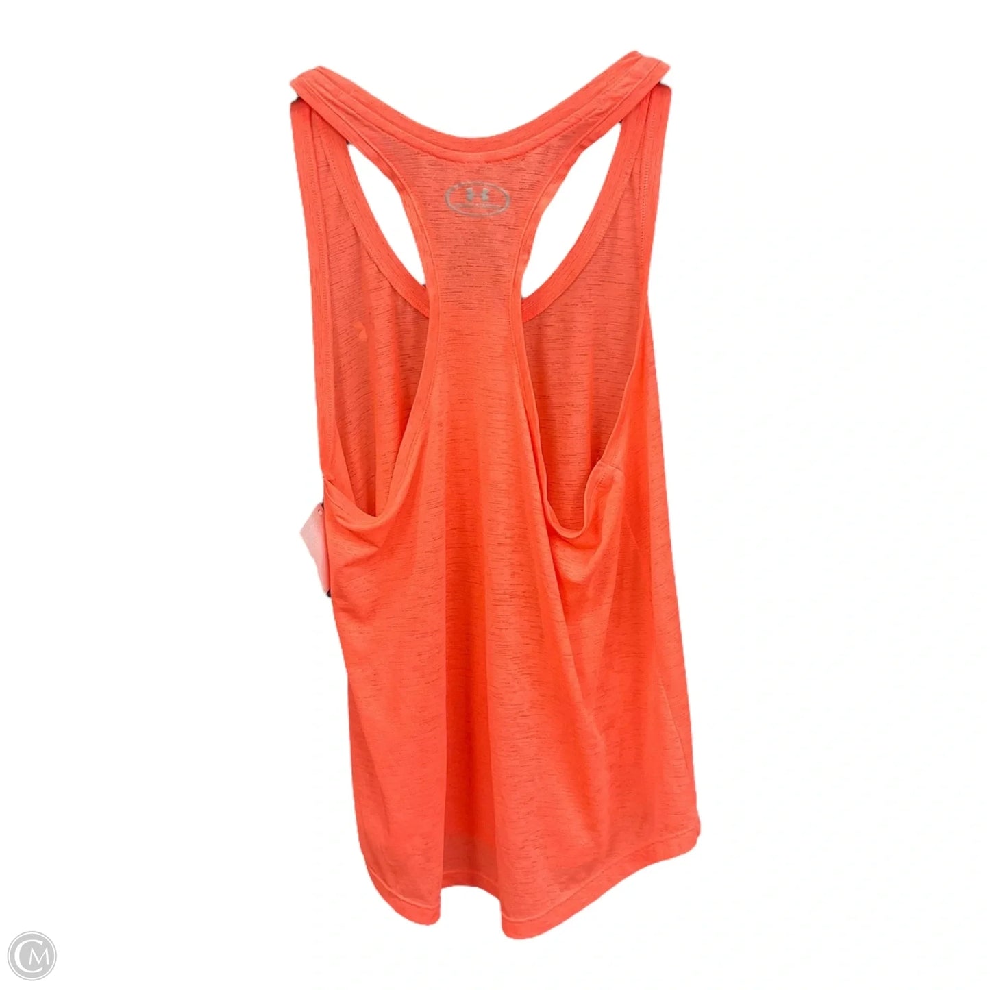 Athletic Tank Top By Under Armour In Orange, Size: Xs