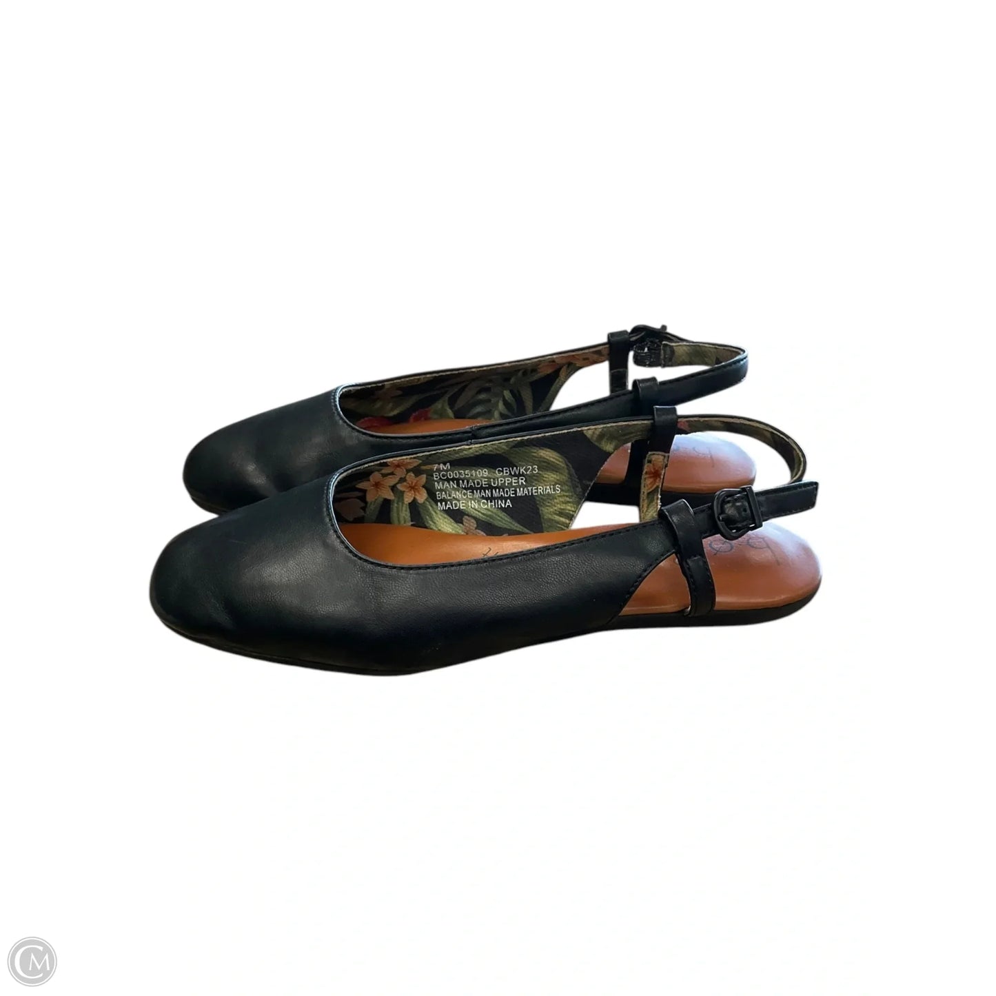 Shoes Flats By Boc In Black, Size: 7