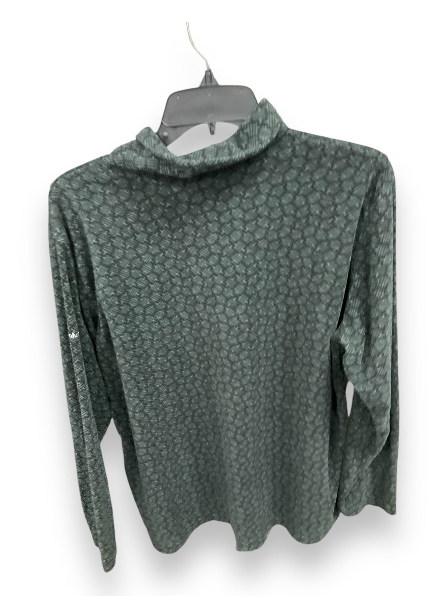 Athletic Fleece By Columbia In Black & Grey, Size: 1x