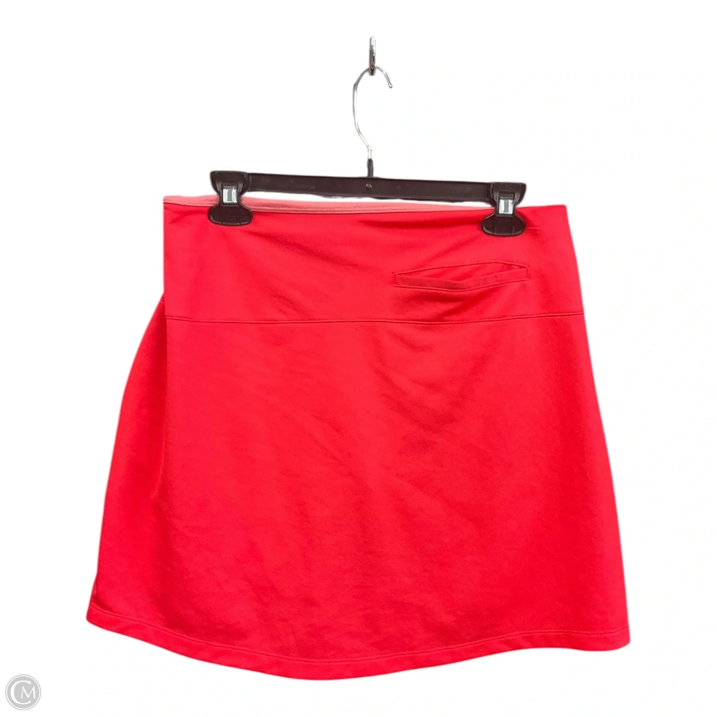 Athletic Skort By Nike Apparel In Coral, Size: M