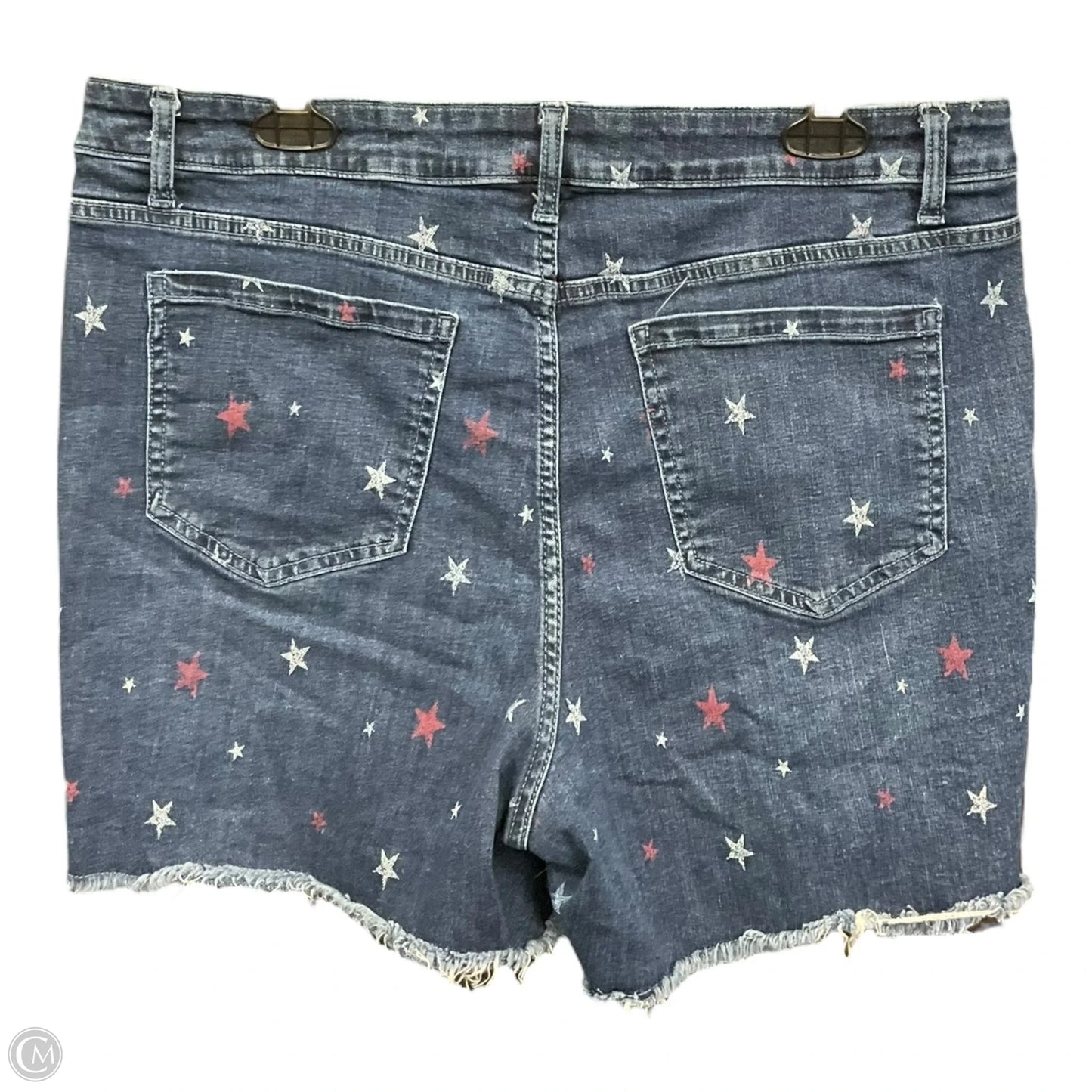 Shorts By Falls Creek In Blue Denim, Size: 18