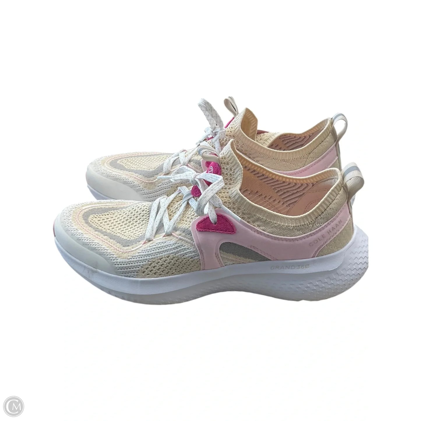Shoes Athletic By Cole-haan In Brown & Pink, Size: 9.5