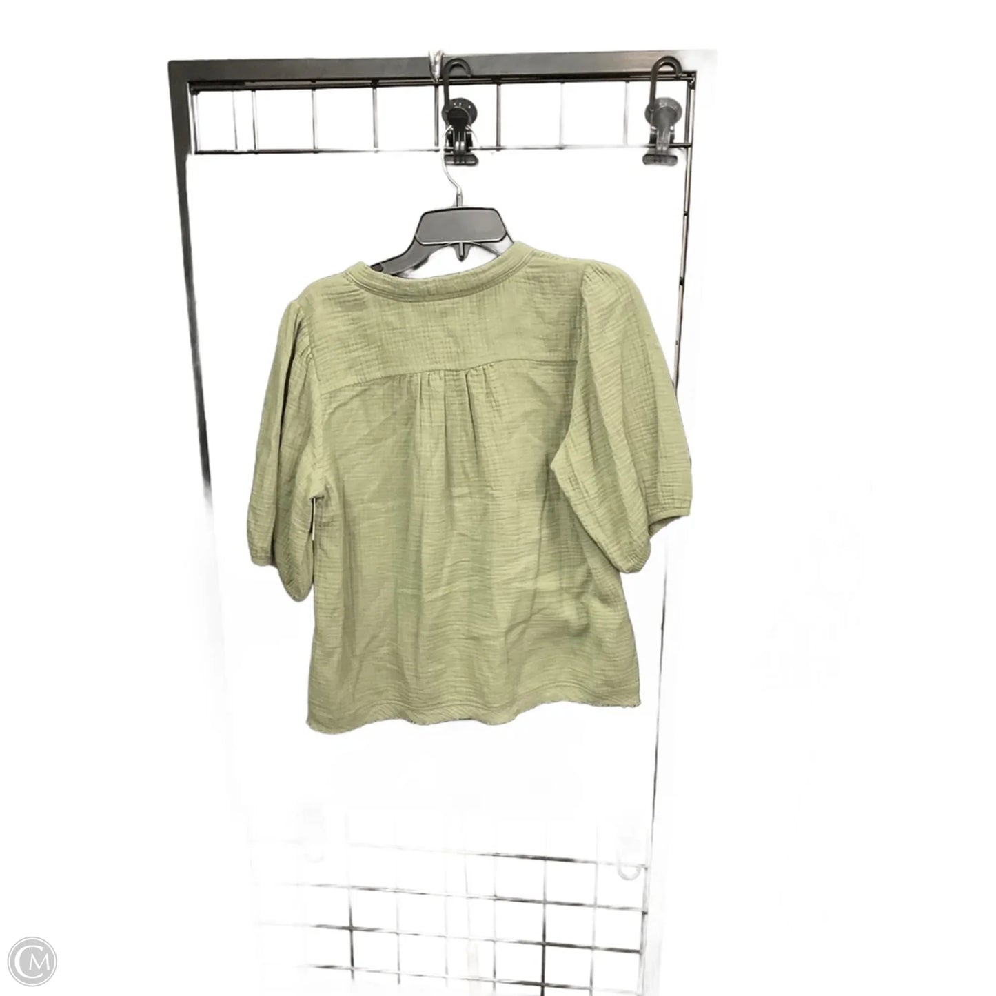 Top Short Sleeve Basic By Knox Rose In Green, Size: S