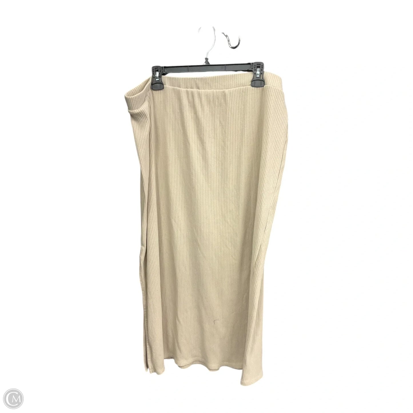 Skirt Maxi By Old Navy In Cream, Size: 2x