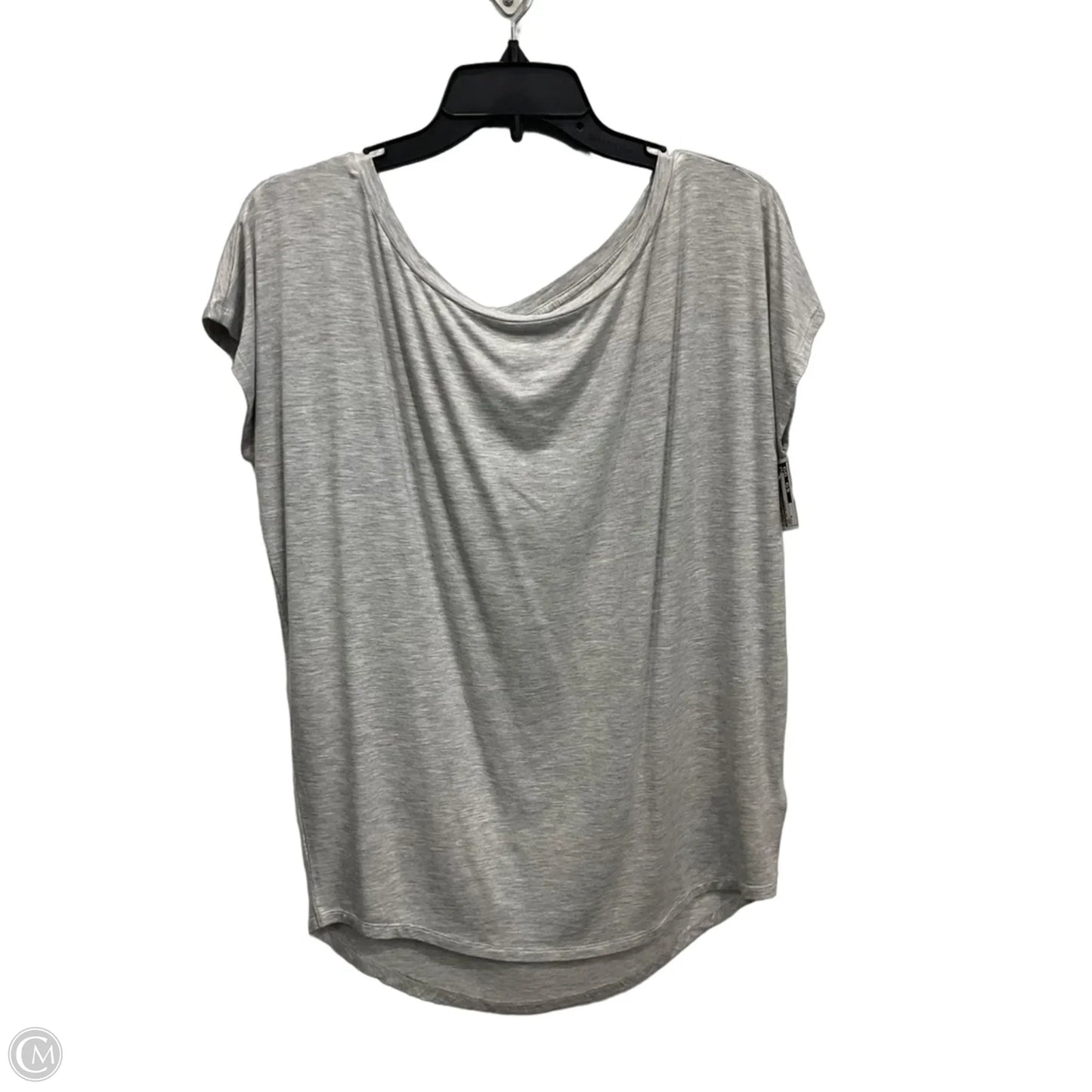 Top Short Sleeve Basic By Express In Grey, Size: S