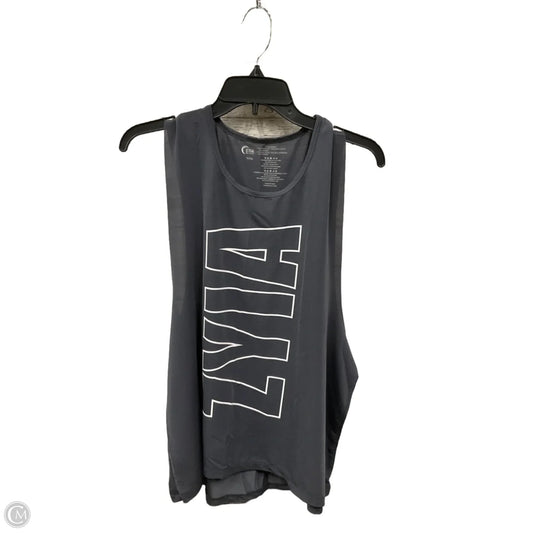 Athletic Tank Top By Zyia In Grey, Size: 3x