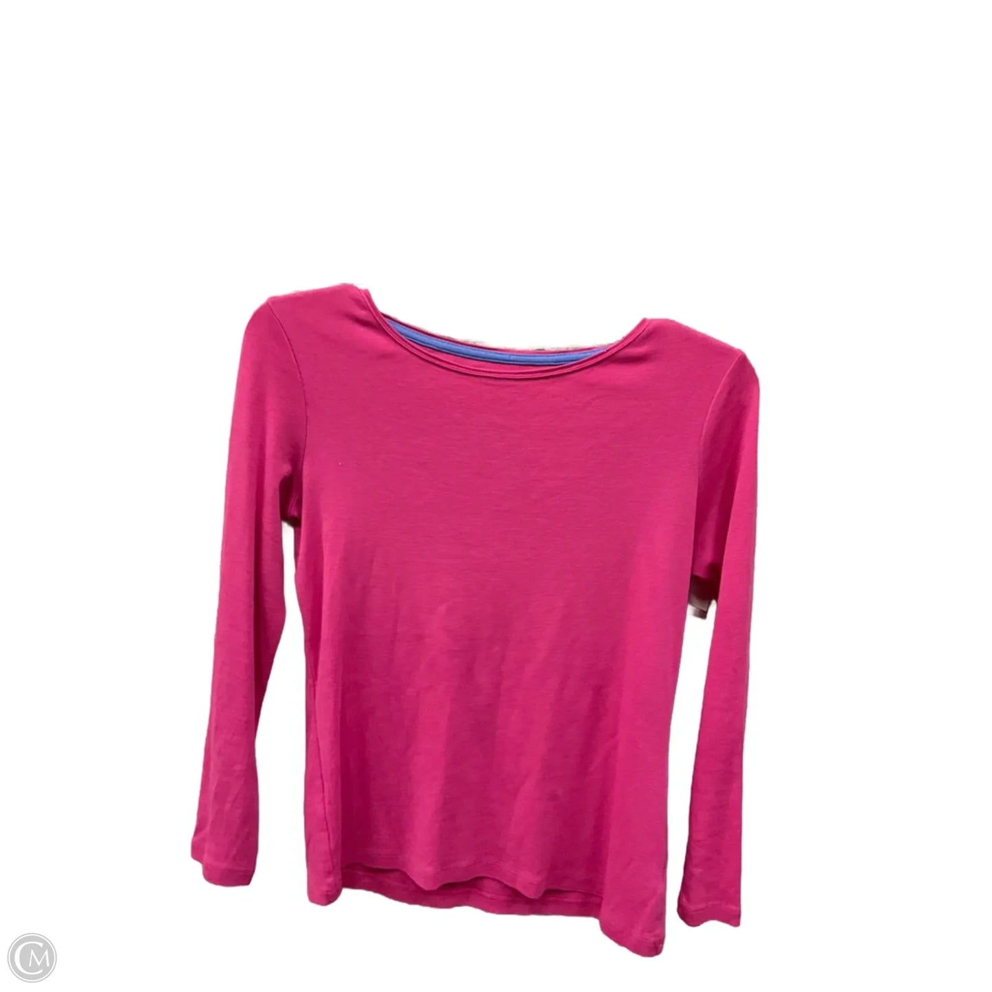 Top Long Sleeve Basic By Talbots In Pink, Size: Sp